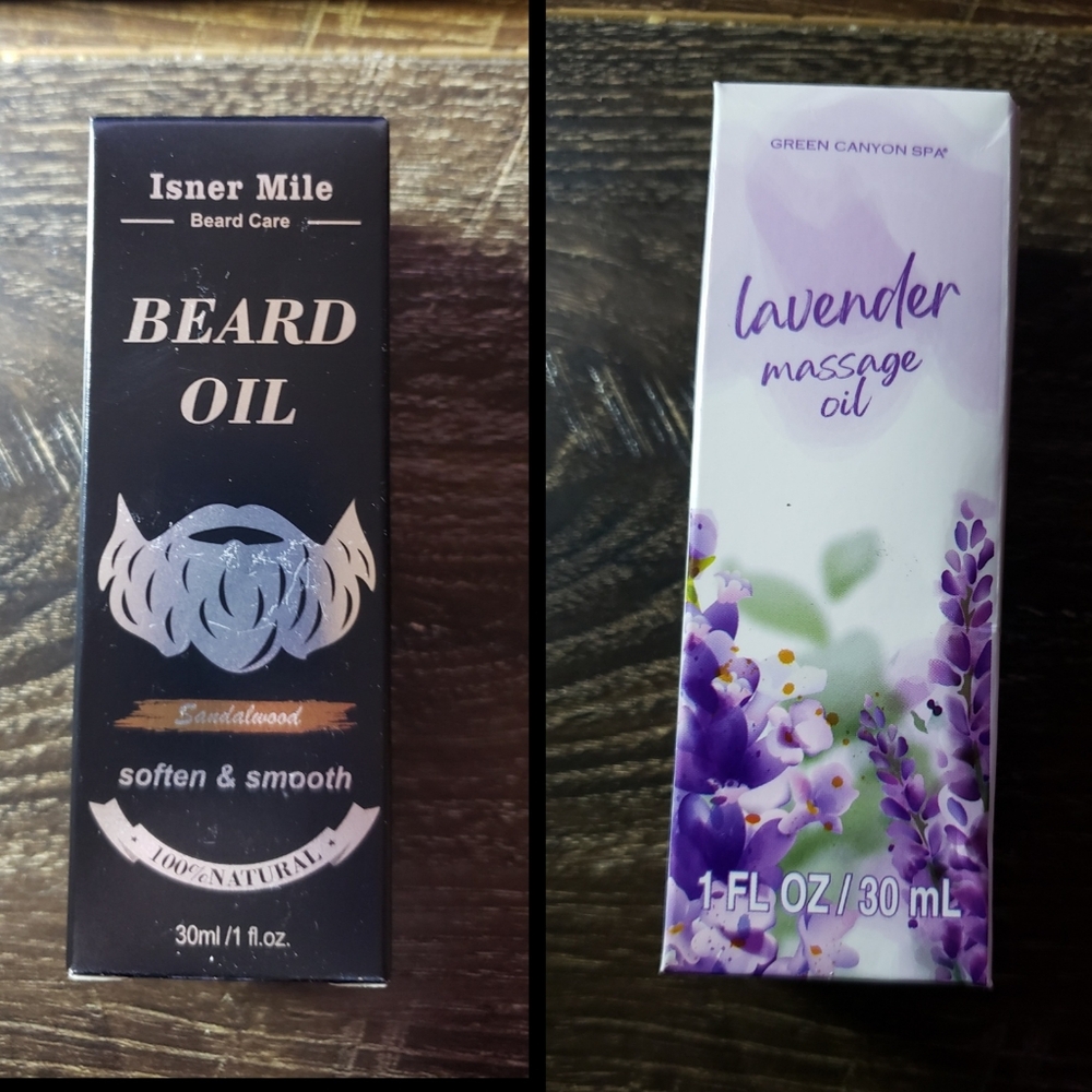 MASSAGE OIL & BEARD OIL